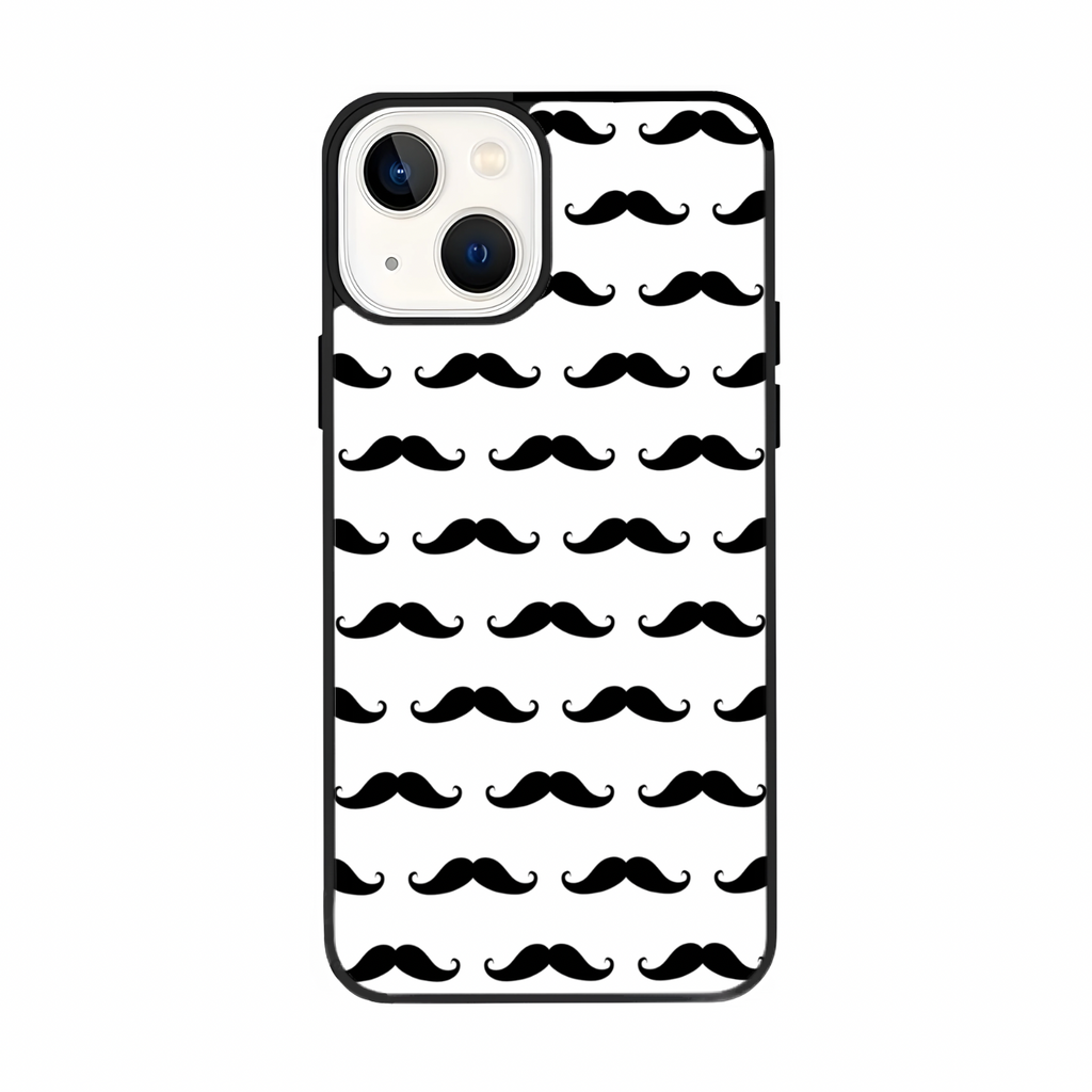 White & Black Mustaches
